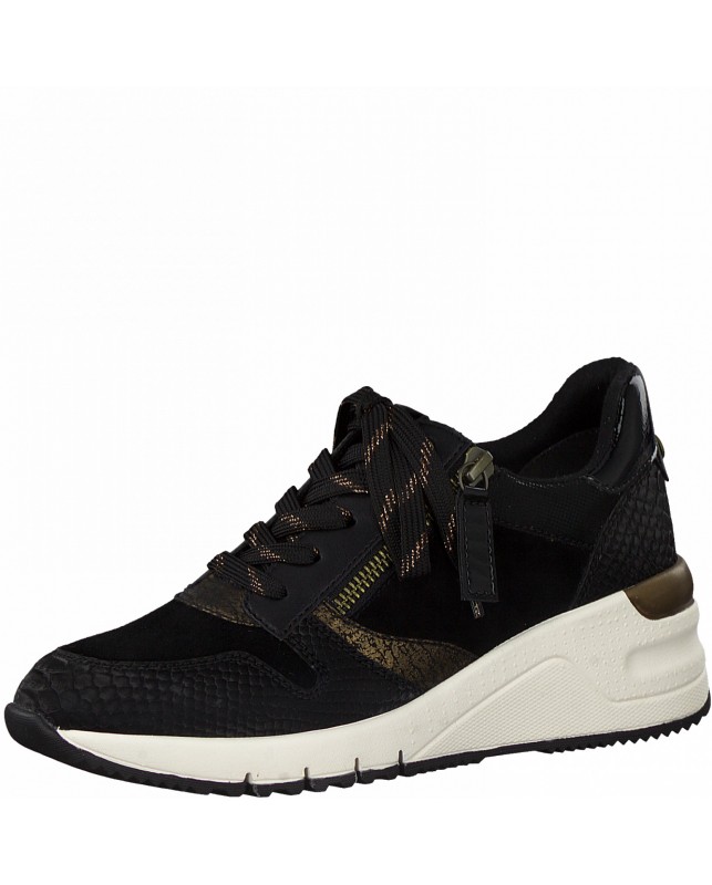 TAMARIS-BLACK/BRONCE-BLACK/BRONCE