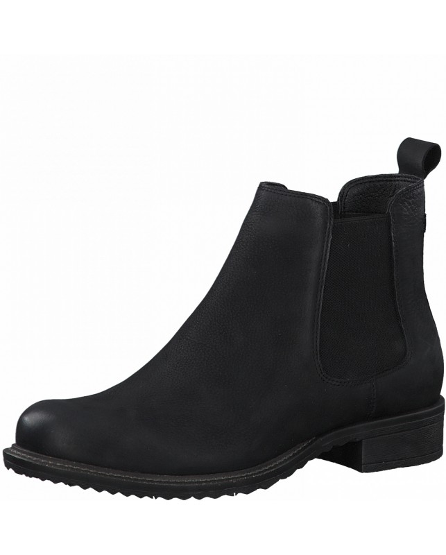 TAMARIS-black nubuc-BLACK