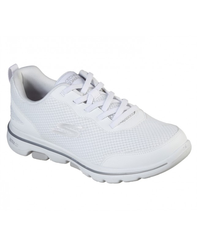 Skechers-WSL WOMENS GO WALK-WHITE