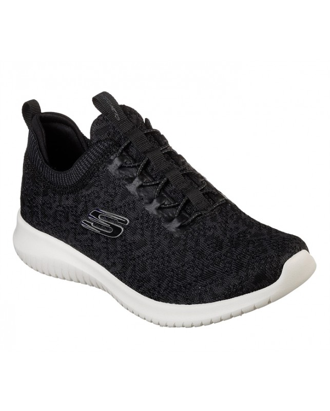 Skechers-ULTRA-FLEX-HIGH-REACH-BLACK/WHITE