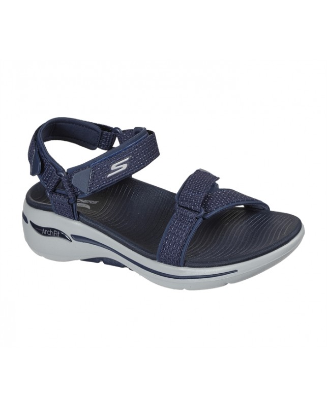 Skechers-WOMENS GO WALK ARCH FIT-NAVY