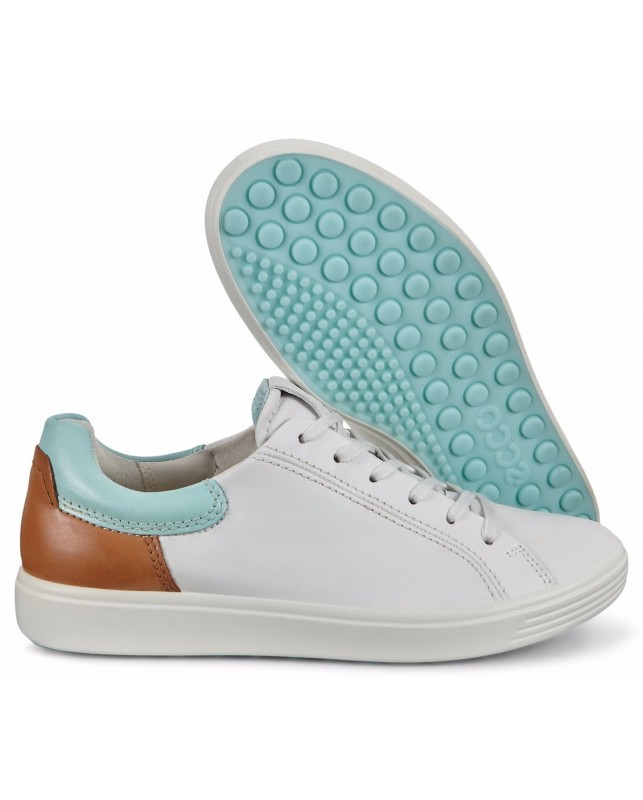ECCO-SOFT 7 W WHITEEGGSHALL BLUELIO-WHITE