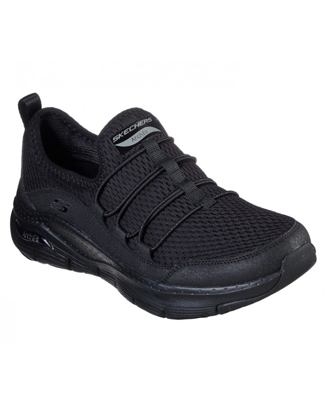 Skechers-ARCH-FIT LUCKY THOUGHTS-BLACK
