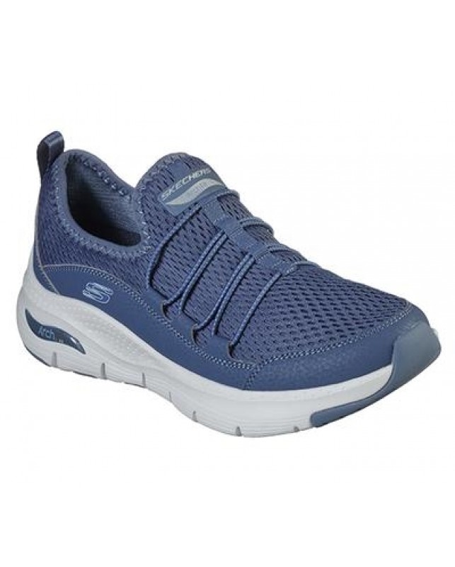 Skechers-ARCH FIT LUCKY THOUGHTS-BLÅ