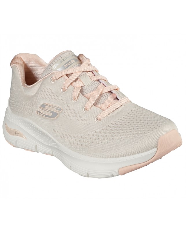 Skechers-NTCL WOMENS ARCH FIT-NTCL NATUR CORAL