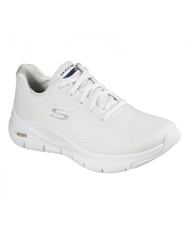 Skechers-ARCH FIT WHITE-WHITE