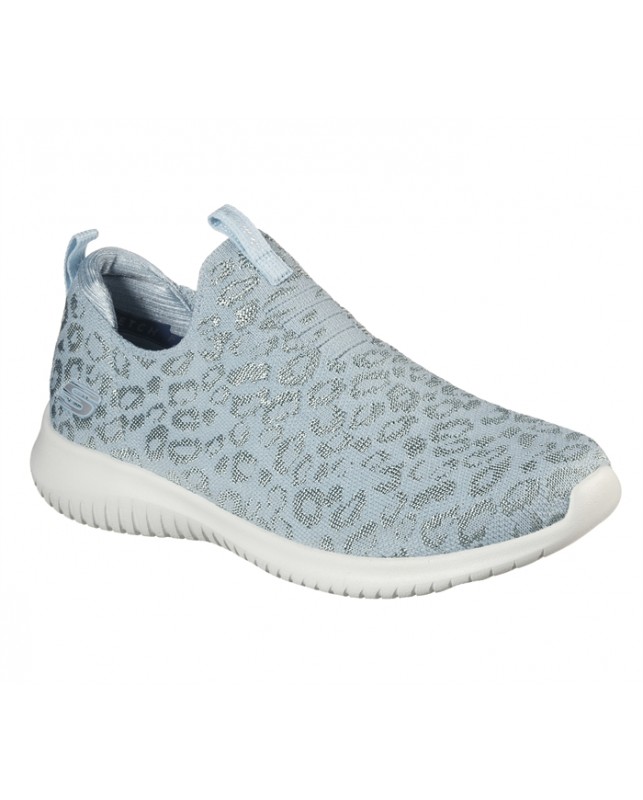 Skechers-WOMENS ULTRA FLEX-WILD JOURNEY-SLATE