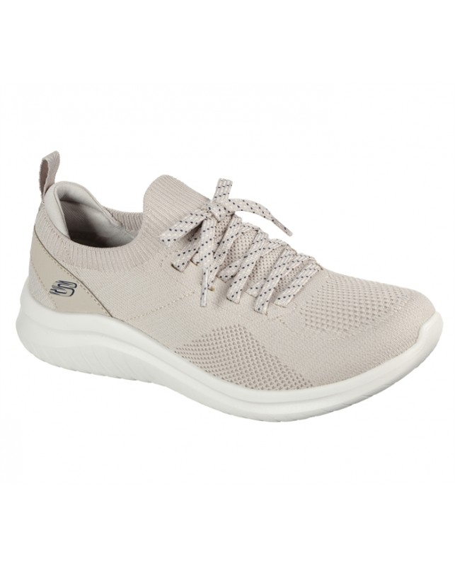Skechers-WOMENS ULTRA FLEX 2.0-NAT