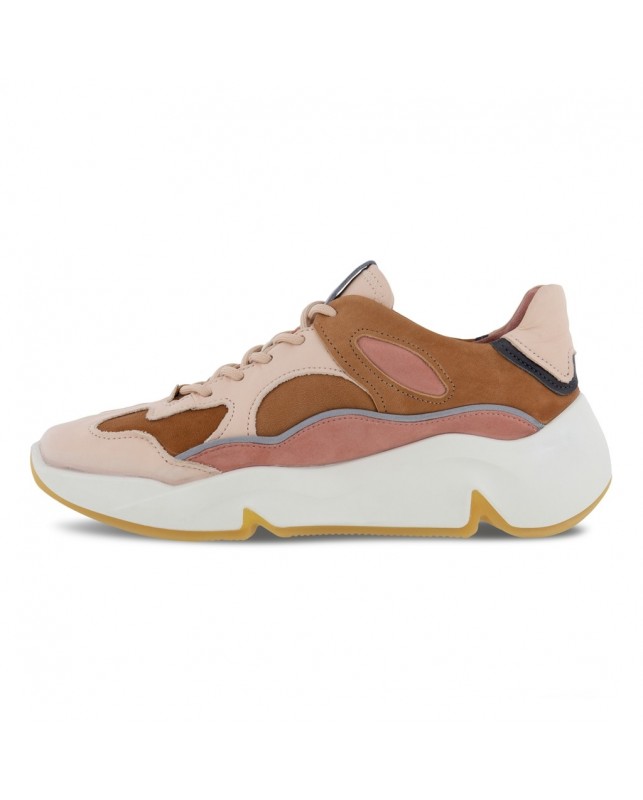 ECCO-CHUNKY SNEAKER MULTICOLOR TOFF-TOFFEE