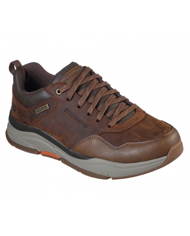 Skechers-BENAGO WATERPROOF-BRUN