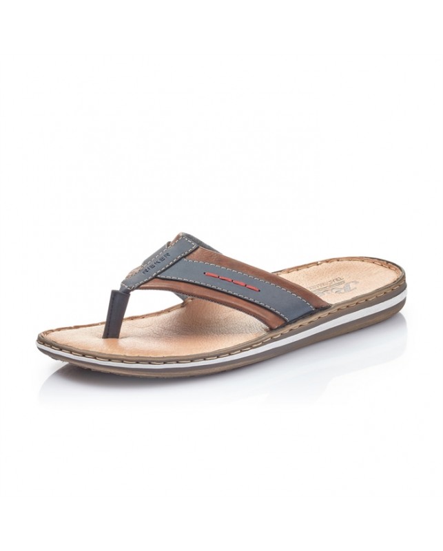 Rieker-BASTIA/AMMAN-DENIM/MARRON