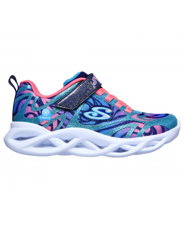 SkechersGIRLSTWISTYBTIGHTSDAZZLEFLTURQUISEMULTICOLOR-05