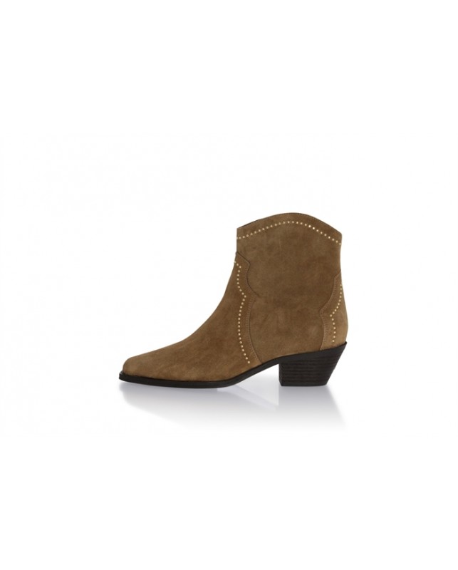 Billi Bi-CUOIO BABYSILK-SUEDE/GOLD