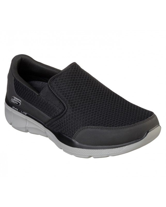 Skechers-BLACK/GREY