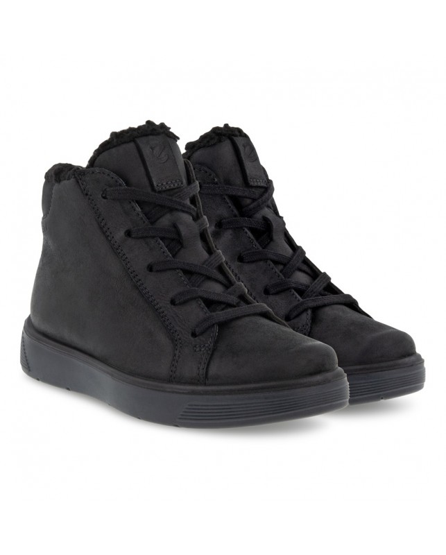 ECCO-ECCO STREET TRAY K ANKLE BOOT-BLACK