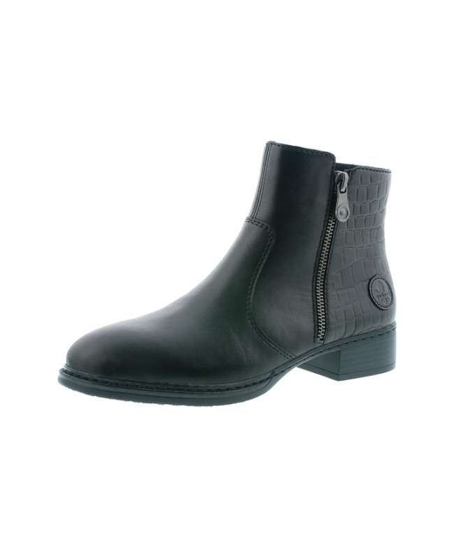 Rieker-CRISTALLINO/LUGANO/FINO-BLACK