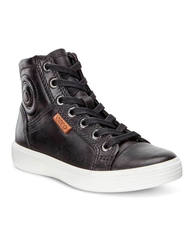 ECCO-ST7 TEEN-BLACK