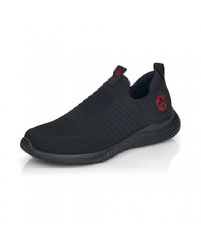 Rieker-KNITUP 129-BLACK