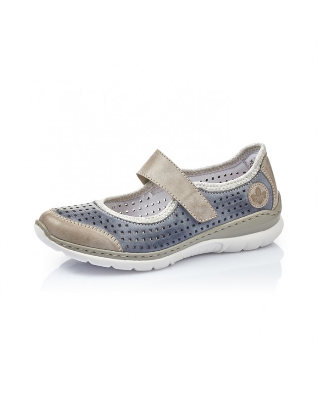 Rieker-SERBIA/SCUBA STEEL JEANS-BLUE