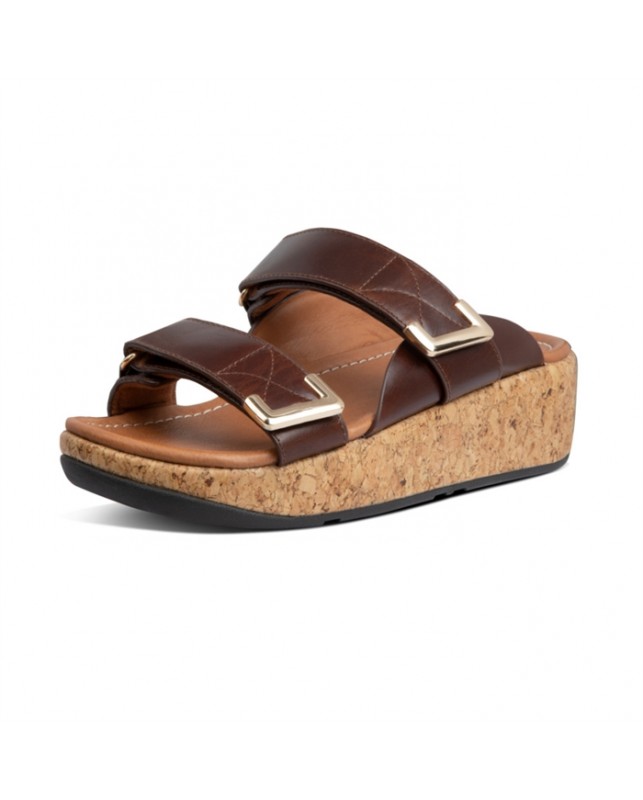 FITFLOP-REMI ADJUST SANDAL-BROWN