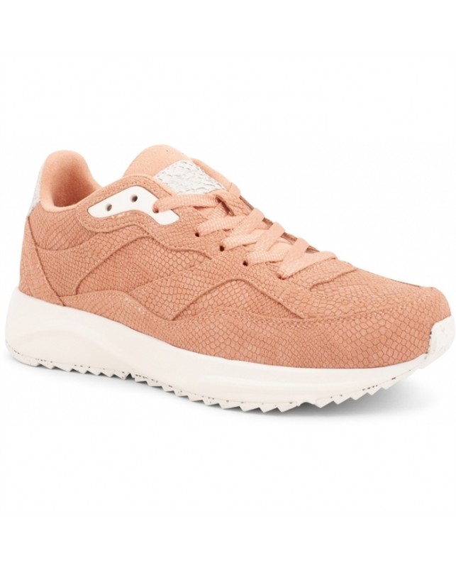 WODEN-SOPHIE SNAKE SUEDE-PINK SAND