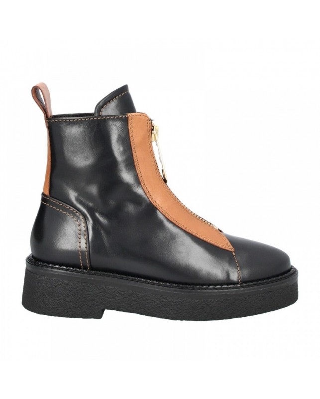 Billi Bi-BLACK CALF/CUERO-BLACK/CALF 885