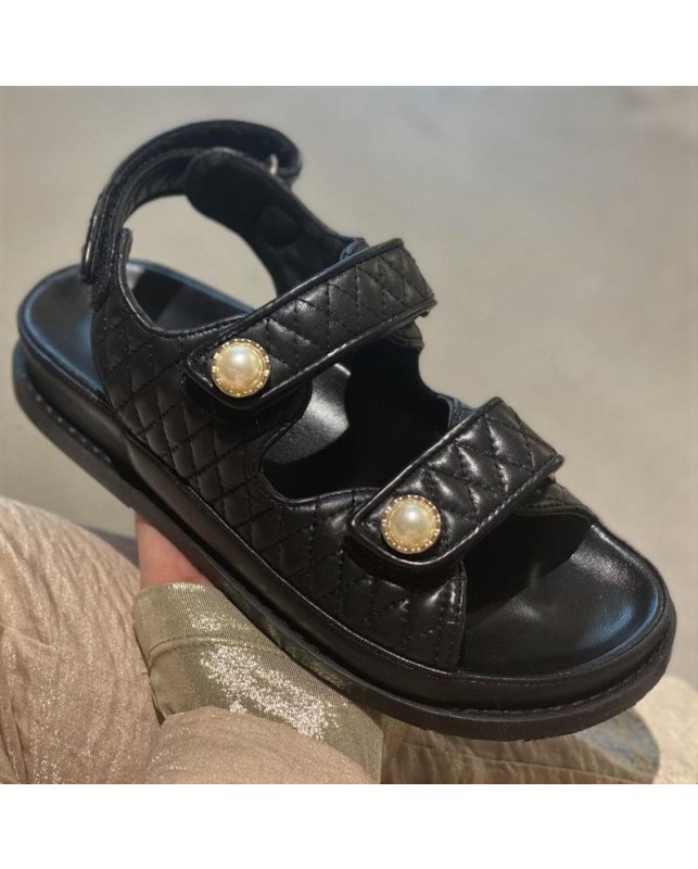 COPENHAGEN SHOES-PEARL-BLACK