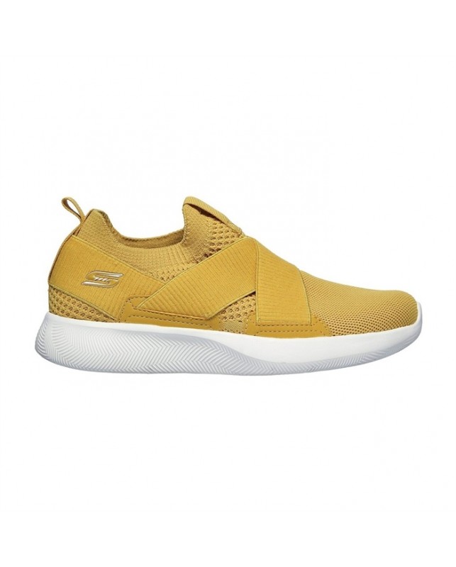 Skechers-WOMENS BOBS SQUAD2-YELLOW
