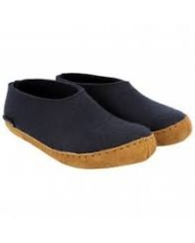 HALFLINGER-EMILS SLIPPER-DARK NAVY