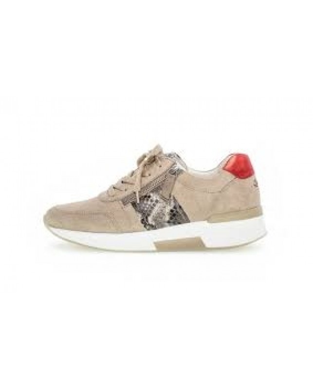 Gabor-DREAM PYTHON LUXOR SILK-SILK GREY RED
