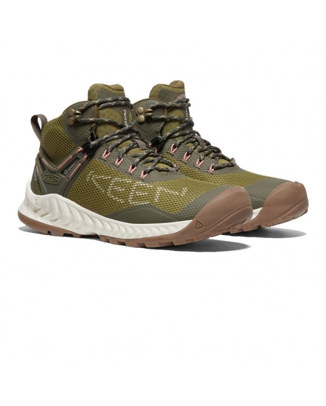 KEEN-NXIS EVO MID WP-OLIVE DRAB/BIRCH