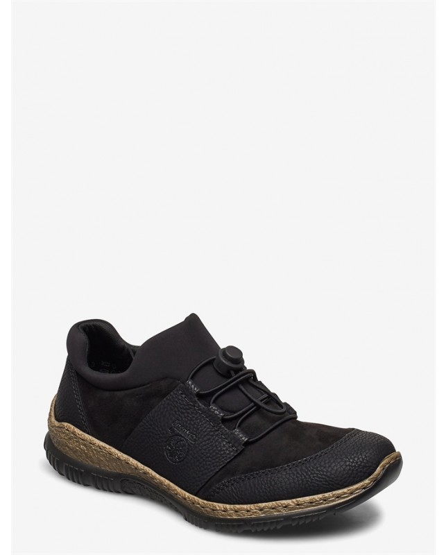Rieker-RIEKER DAMESKO-BLACK