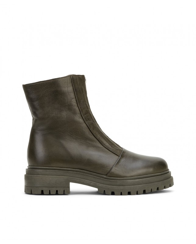 SHOE DESIGN-VISTA ZIP KHAKI-KHAKI