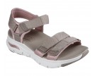 Skechers-WOMENS ARCH FIT-TAUPE PINK