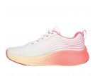 Skechers-WOMENS MAX CUSHIONING ELITE-WHITE/PINK