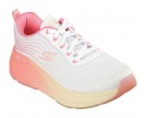 Skechers-WOMENS MAX CUSHIONING ELITE-WHITE/PINK