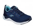 Skechers-WOMENS SOLAR FUSE-NAVY BLUE