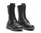 NEW FEET-HIGH BOOT WITH LACE AND ZIPPER-BLACK