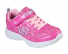 Skechers-GIRLS GLIMMER KICKS-BLACK PINK