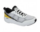 Skechers-MENS GO RUN ELEVATE-WBK WHITE BLACK