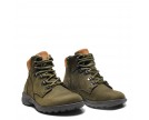 NEW FEET-BOOT W LACE AND 2 ZIPPER-OLIVE
