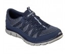 Skechers-WOMENS GRATIS CLOUD-NAVY