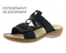 RIEKER SANDAL BLACK M/VELCRO