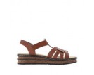 Rieker-RIEKER SANDAL-BRAUN