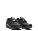 NEW FEET-SHOE W. 2 VELCRO-BLACK