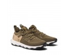 TIMBERLAND-WINSOR TRAIL LACE UP-OLIVE KNIT