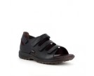 GREEN COMFORT-CAMINO SANDAL-001 BLACK