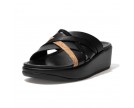 FIT FLOP-kessia sliders-BLACK