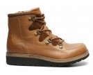 NEW FEET-BOOT W ZIPPER AND LACE-NATUR